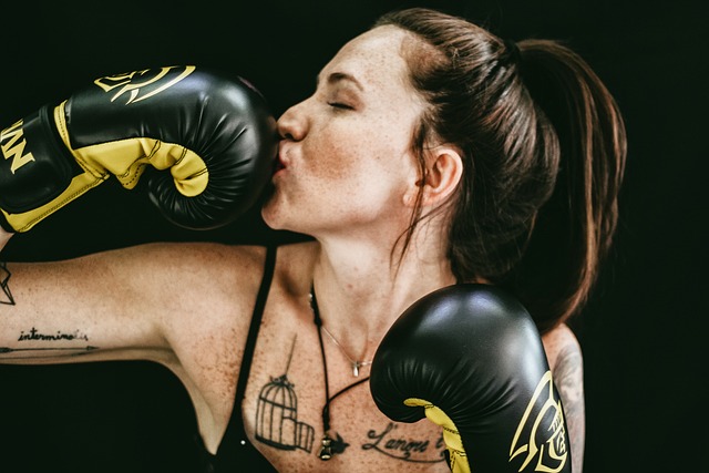 boxing gloves laid on bench modern minimal gym Ireland